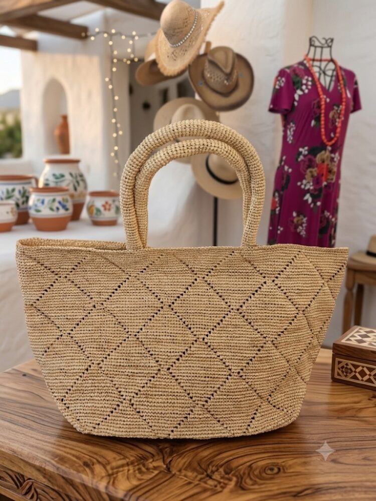 Borsa in rafia
